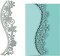 Snowflake Lace Border Metal Cutting Dies Set – Christmas Flower Die Cuts for Card Making, Scrapbooking, Paper Crafting, DIY Embossing & Stencil Templates for Holiday Decorations